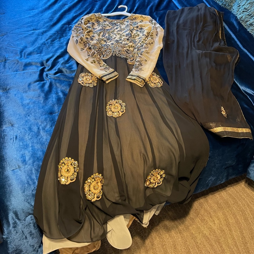 Pakistani Indian Anarkali Dress